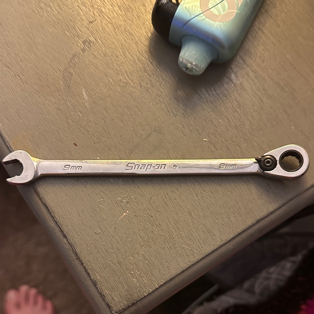 Snap-on Silver Ratcheting Wrench